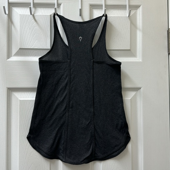 Ivivva Dark Grey Scalloped Tank Top - Picture 3 of 13